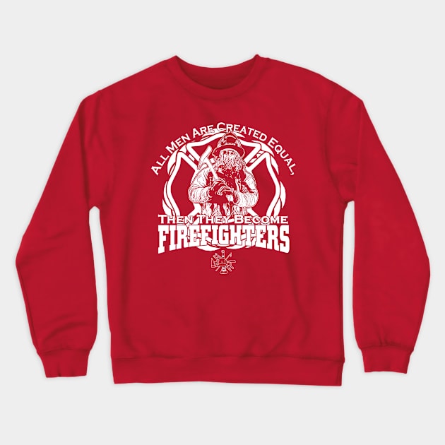 firefighters Crewneck Sweatshirt by goldenteez